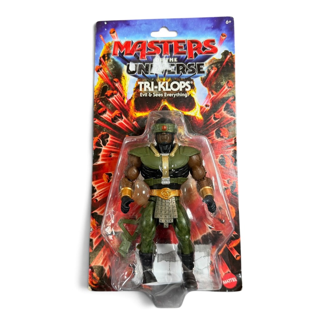 Mattel Masters of the Universe Revelation Tri-Klops Action Figure Box Damage